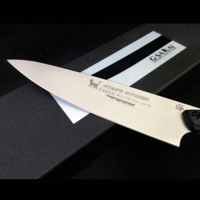 H30-78 NYAIFE KITCHEN ペティ ブラック/ピンク スナネコver