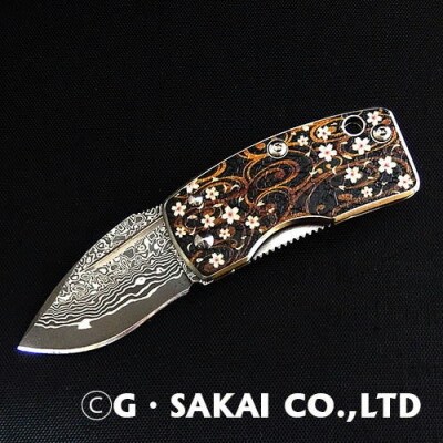 H25-20 浮紋-UKIMON-ダマスカス 【桜】