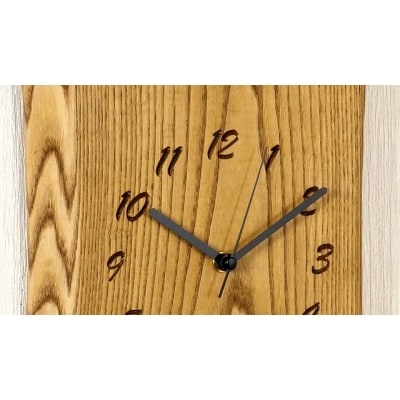 栗の木の一枚板時計　JTK001-OBK 