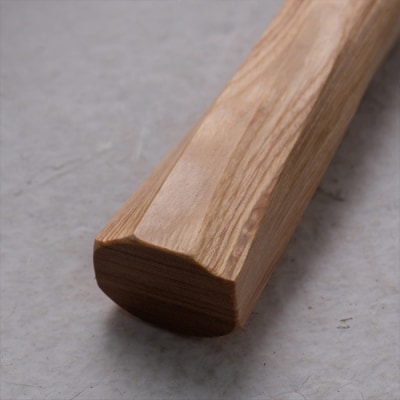 H50-35　ひねり八角柄ダマスカス三徳包丁+ペティセット　TO-02/04 