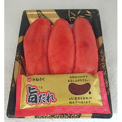太腹!かねふく辛子明太子(一本もの・約360g×2パック)