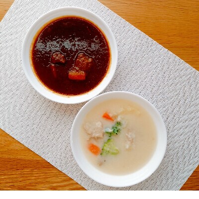 ハンバーグ&ディナーセット(カレー・シチュー)A