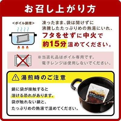 鉄板焼ハンバーグ(デミソース)10個セット