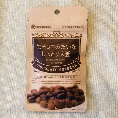 生チョコみたいなしっとり大豆(九州産フクユタカ大豆使用)17g 10袋×2箱(計20袋)