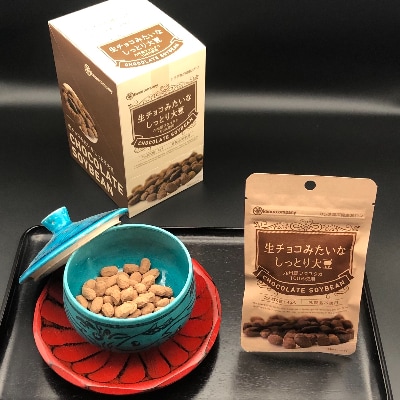 生チョコみたいなしっとり大豆(九州産フクユタカ大豆使用)17g×10袋