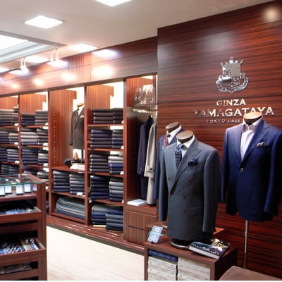 銀座山形屋　ロイヤルカスタムオーダーフォーマルスーツ仕立券 G【国産服地】