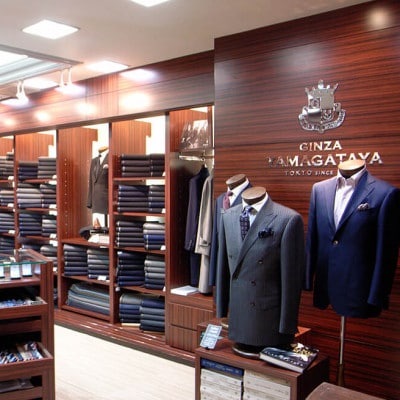 銀座山形屋　ロイヤルカスタムオーダースーツ仕立券 M【高級インポート服地】