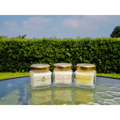 アロマキャンドル3個