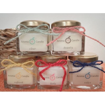 アロマキャンドル5個