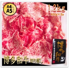 博多和牛切り落し1.2kg(400g×3パック)