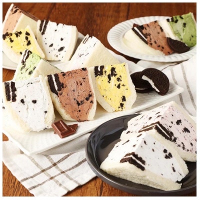 たっぷり幸せ!生クッキークリームサンド10個セット(飯塚市)