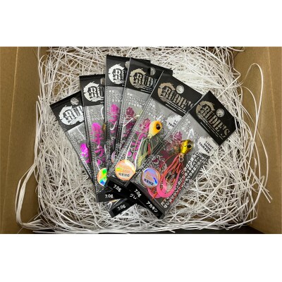 魚子ラバ(7g)6カラーセット+ステッカー