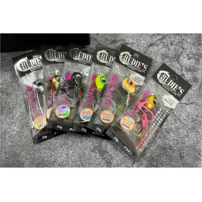 魚子ラバ(20g)6カラーセット+ステッカー