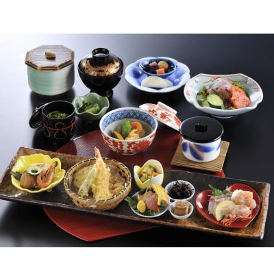 和食処日本海  真心と旬の味覚「華御膳」ペアチケット