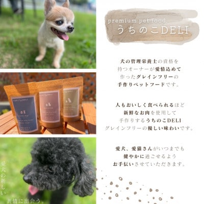 【飯塚ブランド認定】無添加プレミアムペットフード　さとふる限定5種詰め合わせ