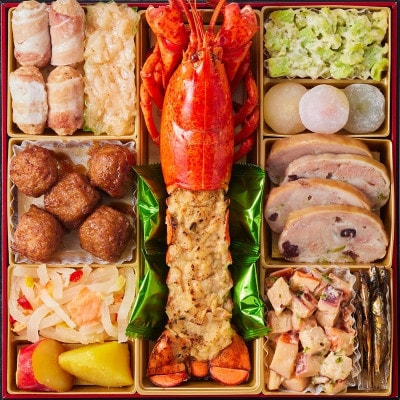 「飯塚の極」特大八.五寸 和洋風三段重おせち (5人前)