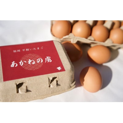 【福岡 平飼い卵】あかねの虜(40個入)