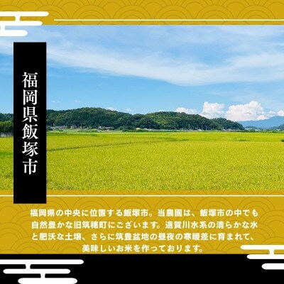 【無洗米】福岡県飯塚市産のお米(夢つくし)令和7年産　20kg