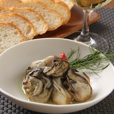 北海道産牡蠣のオリーブオイル漬 3本 ふるさと納税 かき 牡蠣 F4F-0812