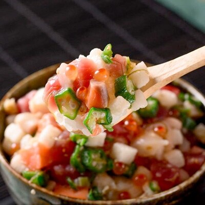 海鮮ねばとろ230g×2 ふるさと納税 ねばとろ F4F-0650