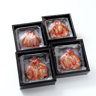 花咲がに甲羅盛り4個セット(化粧箱) F4F-5162