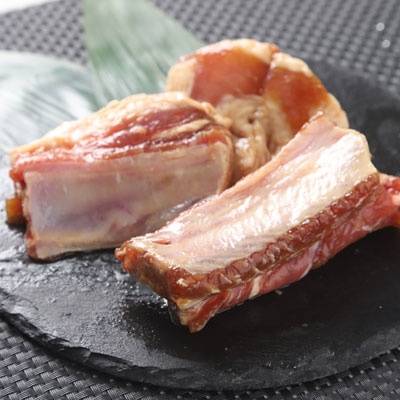 真心お肉屋さん 骨まで愛してスペアリブ(味付阿寒ポーク350g×2) 肉 F4F-0711