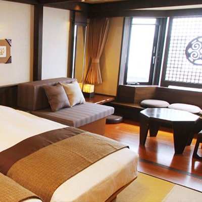 あかん遊久の里鶴雅 レラの館 2名様1室ご利用 1泊2食付き 鶴雅 F4F-2099