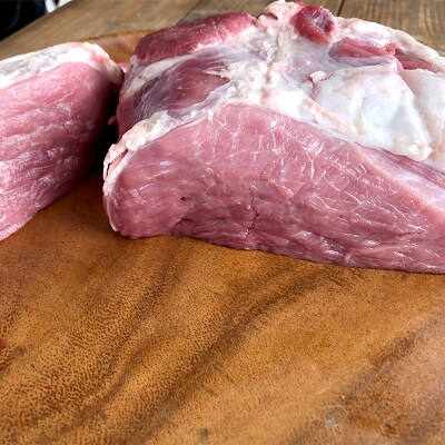 【放牧豚】モモかたまり 1.5kg以上 お肉 豚肉 モモブロック しゃぶしゃぶ F4F-8456