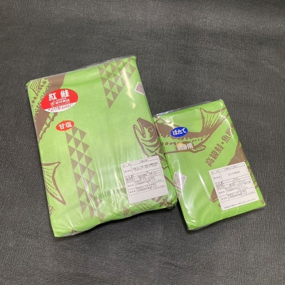 厚切り紅鮭一尾 18切れ&訳ありホタテ200g×4 セット 北海道 ふるさと納税 F4F-8856