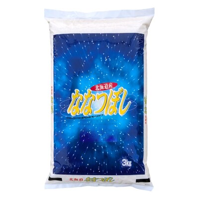【令和7年産】【新米】 特別栽培米ななつぼし 3kg 白米 北海道産 米 コメ F4F-9766