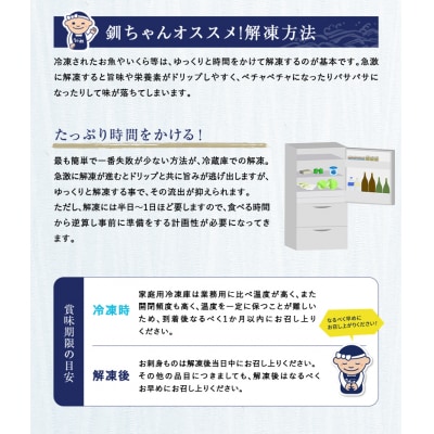 釧之助 極旨つぼだい半身150g ×2パック セット 北海道 釧路 つぼ鯛 F4F-8422