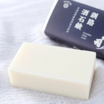 釧路福司 日本酒石鹸3個 ふるさと納税 石鹸 F4F-0805