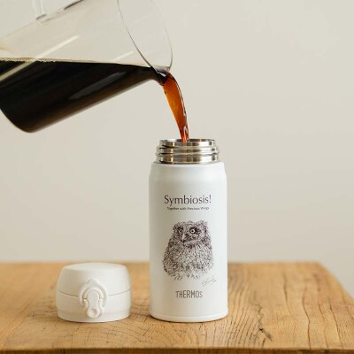 サーモス 携帯マグ (ヒナ) HINA 350mlサイズ 真空断熱 THERMOS F4F-8923