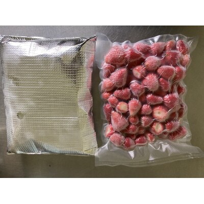 そのまま食べても美味しい!坪井農園の冷凍いちご 【1kg×1袋】◎いちご氷・手作りジャムにも◎