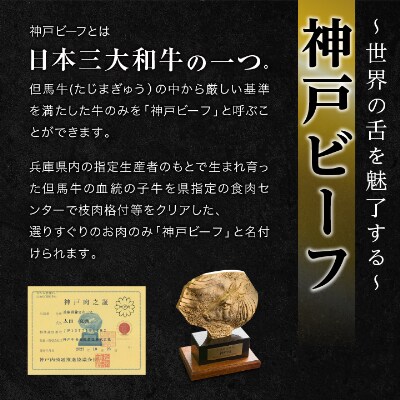 神戸ビーフ　ASGS1　切り落とし肉　バラ・もも・かた　500g