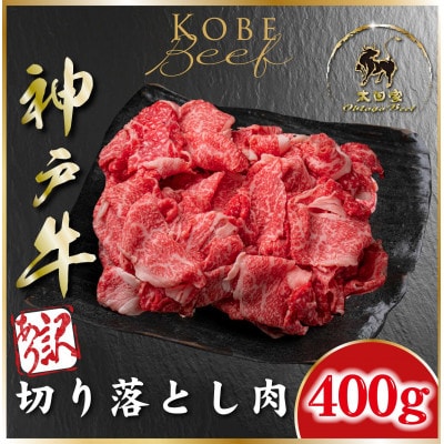 訳あり 神戸牛(神戸ビーフ)切り落とし肉 400g ASGS1 【2026年4月より順次発送】