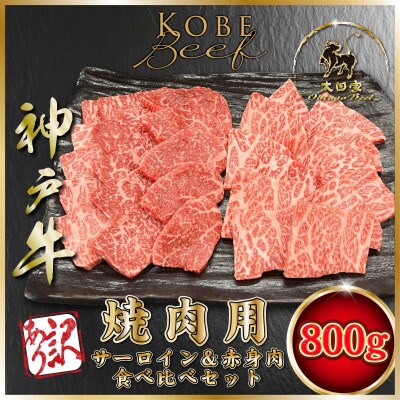 訳あり 赤身&サーロイン 焼肉用 800g ASGYS8