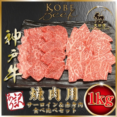 訳あり 赤身&サーロイン 焼肉用 1Kg ASGYS10