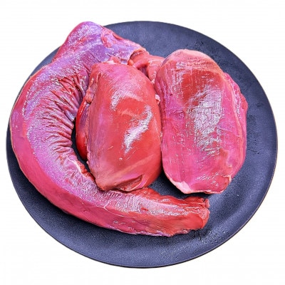 【ペット用】無添加 鹿肉ブロック 1kg真空冷凍 部位おまかせ