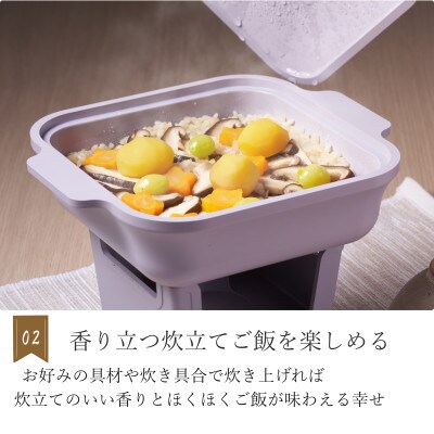 【CoCast(コーカスト)】卓上鍋 CoNABE　忙しい日々にくつろぎの時間を作る鍋【カーキ】