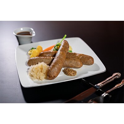 八鹿豚手作り プレミアム スモークソーセージ(和風ソース付き)