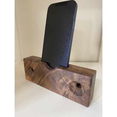 木製iPhone用スピーカー