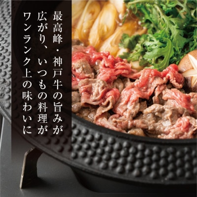 【神戸牛】家庭用小間切れ600g(牛脂付き)