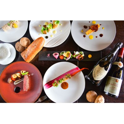 竹田城 城下町 ホテルEN レストラン〈ルアン〉ランチ フルコース ペアチケット