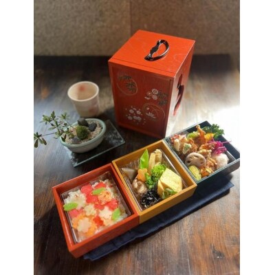 徳島郷土料理「そば米汁」作り体験&伝統的な手提げ重箱「遊山箱」で楽しむ徳島地産地消料理【BU008】