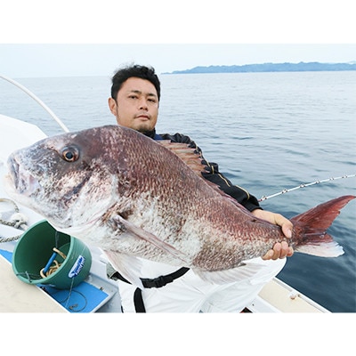 【神子元島】船での夢の大物釣り半日体験(真鯛・シマアジ、モロコ(大型クエ))