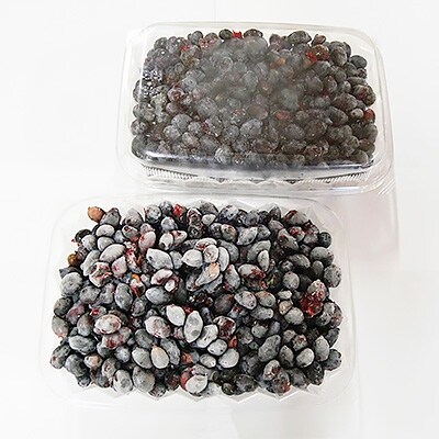 真野農園のハスカップ(600g×2パック)(令和元年産)