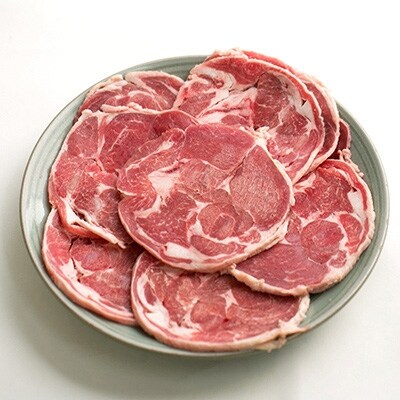 【道産子の伝統食材】ラムロール肉スライス 1.6kg(400g×4p入り)