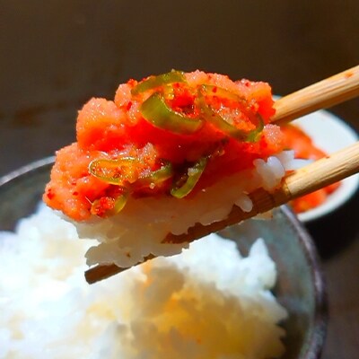 2021年2月発送開始『定期便』ゆめぴりか3kg・鮭の切り身と青なんばん明太子300g全2回
