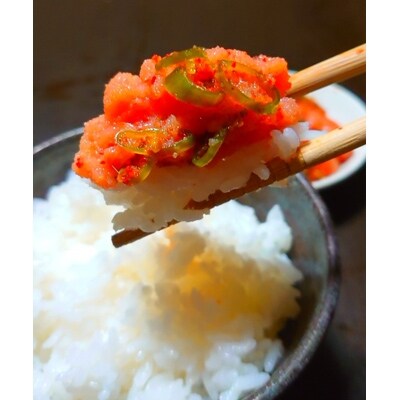 北海道産　夢の食シリーズ　海鮮デュエット(剥きボイル毛蟹約500g×1匹、青なんばん明太子)